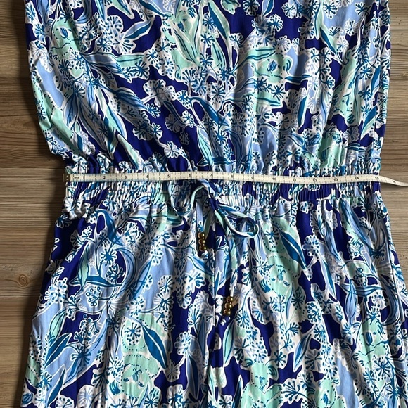 Lilly Pulitzer Paulina Jumpsuit Royal Purple Koalafications print Size L NWOT - Picture 6 of 16